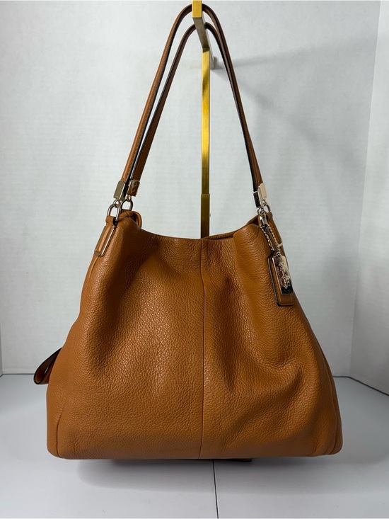 Coach Handbags - SOLD!! Coach Phoebe Leather Shoulder Hobo Bag in Cognac EUC